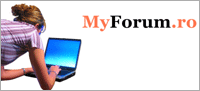 Pagina de start a forumului raspuns.MyForum.ro